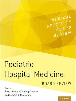 cover image of Pediatric Hospital Medicine Board Review